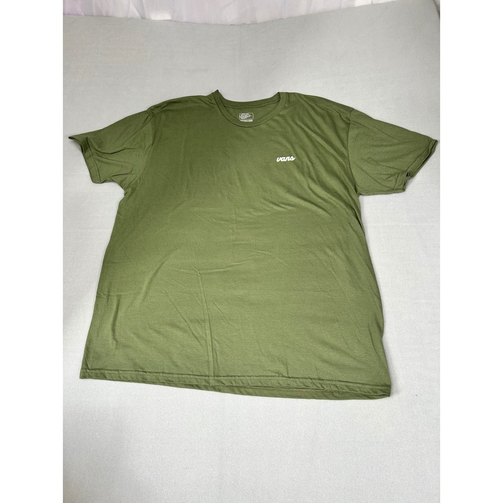 Vans T-Shirt Bundle Gray Green XXL 2XL Graphic Logo Short Sleeve Cotton Blend - Picture 3 of 9